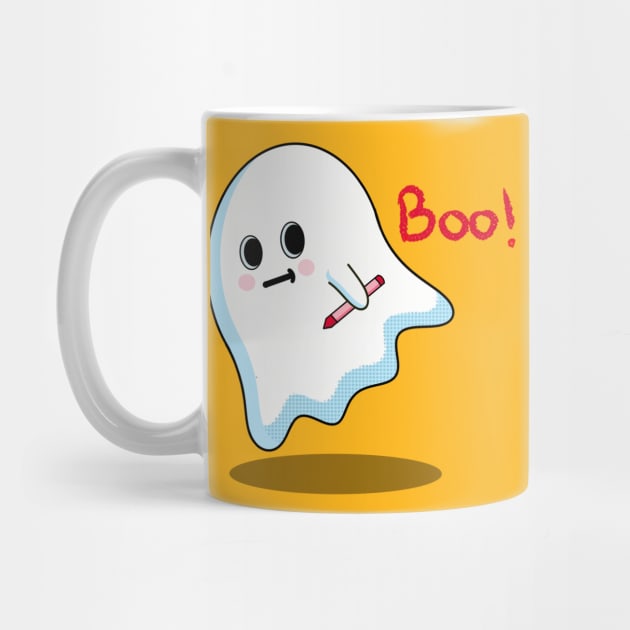 Boo ghost by AlondraHanley